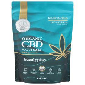 Relief Rx - Bath Salt Cbd Euclypt - 1 Each-2.2 Lb - Default