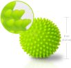 Foot Massage Roller Spiky Ball Therapy Set Massager Tool for Muscle Pain Ball - Green