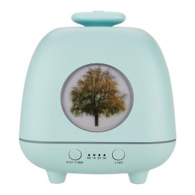 Mute Ultrasonic Home Desktop Aromatherapy (Option: Blue-EU)