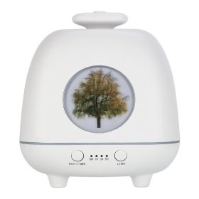 Mute Ultrasonic Home Desktop Aromatherapy (Option: White-EU)